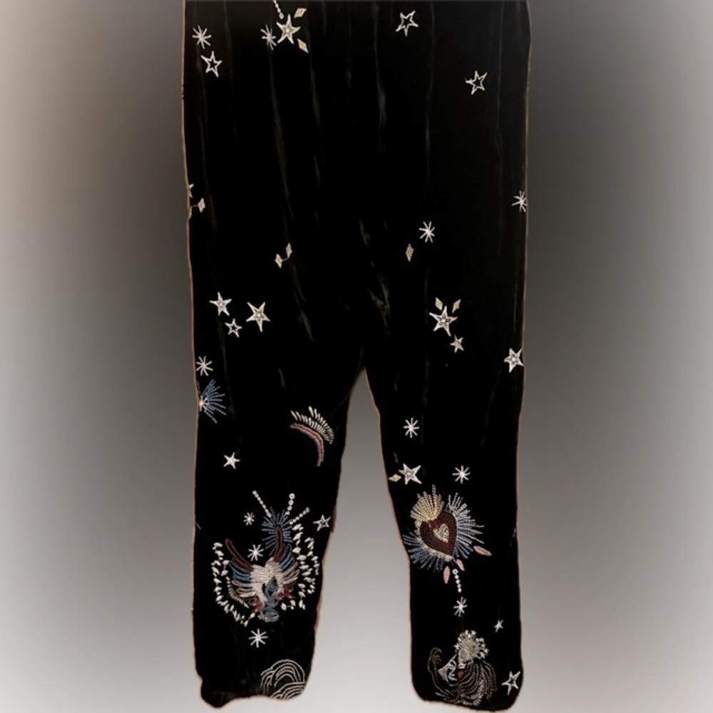 NWOT JOHNNY WAS VELVET JOGGER